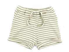 Lil Atelier sage shorts stripes